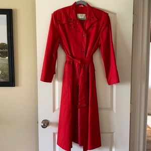 Vintage Valentino Trench Coat / Rain Jacket